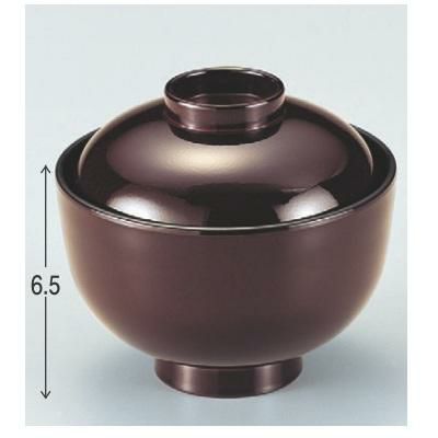 小吸椀 3.3寸日の丸椀溜 漆器