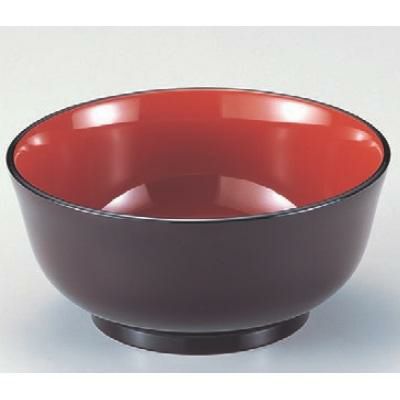 丼碗 5寸お好み丼溜内朱 漆器