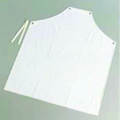 シャバルバ カラーエプロン 胸付 650 M ホワイト