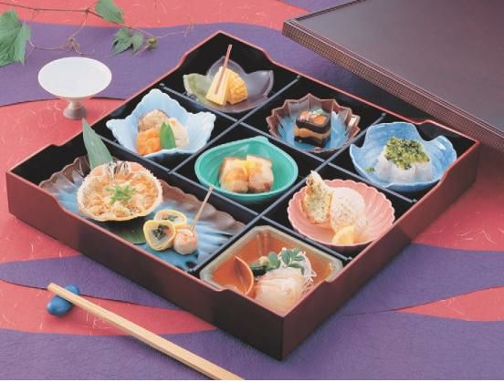 松花堂 尺3寸角松花堂用B仕切