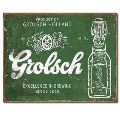 ブリキサイン Grolsch