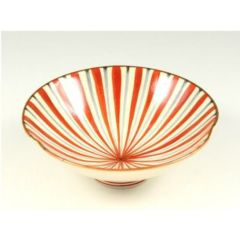 錦朱十草柚子白反型 小丼