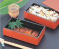 丼重 小町弁当朱内黒塗(蓋のみ)