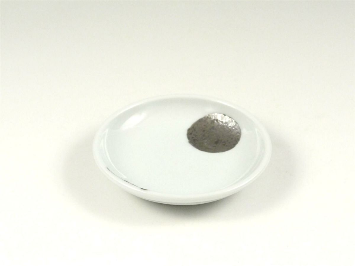 丸紋プラチナ彩 小皿