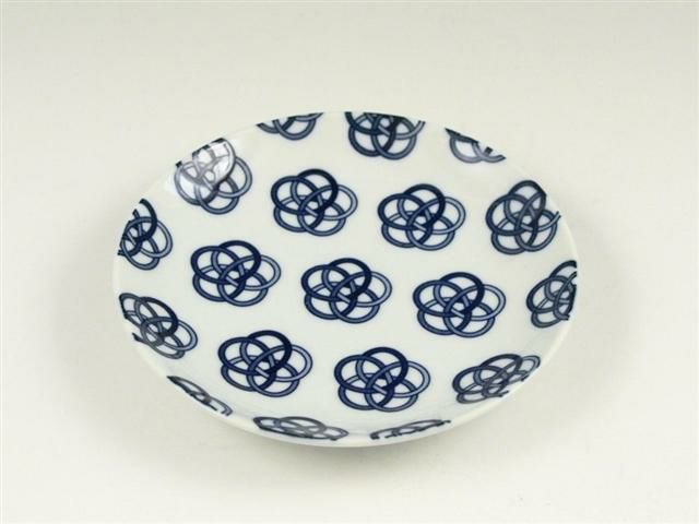 結 花結び  ５寸皿