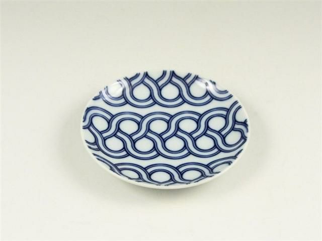 結 重ね編み ３寸皿