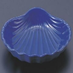 松花堂 貝型鉢瑠璃