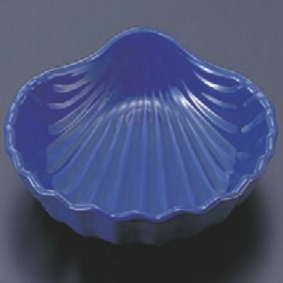 松花堂 貝型鉢瑠璃