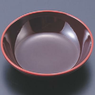 松花堂 丸鉢溜天朱