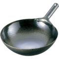 山田 鉄 打出片手中華鍋(板厚1.6mm) 42cm