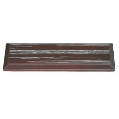 弁当箱 宴弁当用蓋溜ヘギ目内朱