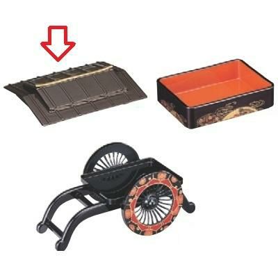 弁当箱 徳川弁当用オプション屋根 幅191 奥行150 高さ45