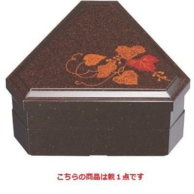 弁当箱 三角富士弁当パールツタ親