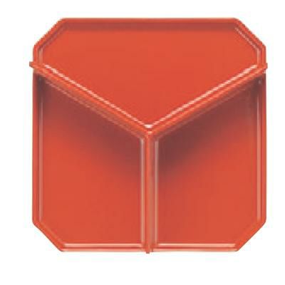 弁当箱 大徳重弁当用Y仕切朱