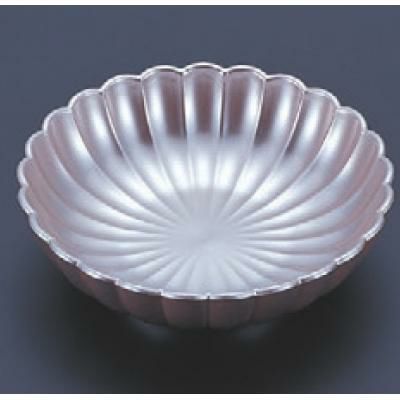 松花堂 ABS3.8寸菊鉢銀塗