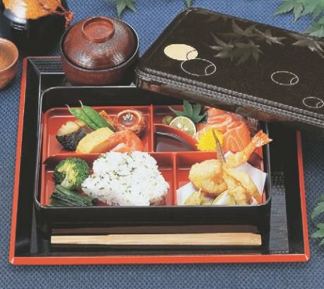 弁当箱 新9寸長手弁当用仕切朱塗