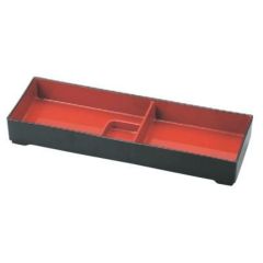 弁当箱 筏弁当用大仕切タレ付内朱1ヶ