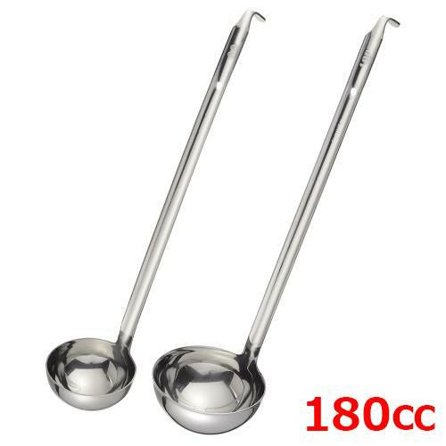 MTI ステンレス ワンピースレードル180cc M46216LA