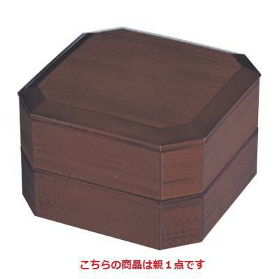 松花堂 6寸ヘギ目松花堂溜内朱 親のみ