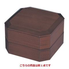 松花堂 6寸ヘギ目松花堂溜内朱 親のみ