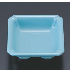 松花堂 隅切角鉢青磁 洗