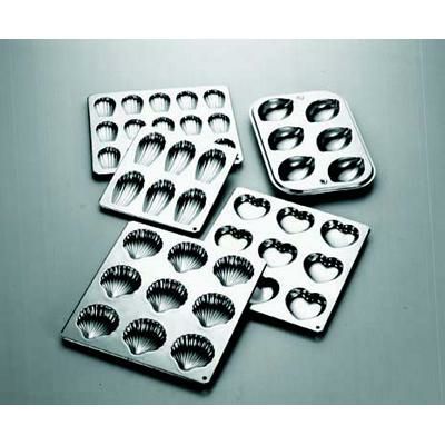 マドレーヌ型 ギルア No.999 コックシェル型 9P 【 業務用 】【 同梱グループA 】