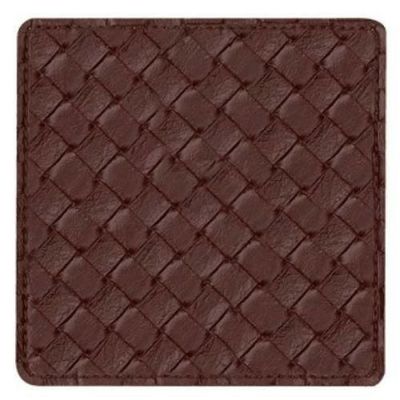 シンビ キルトデザインコースター 角 #360 ブラウン