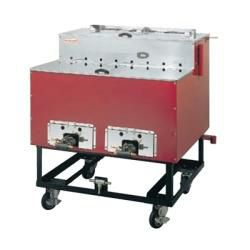 焼きいも機 AY-1500型 保温室付 いもランド ガス式 LP 【送料無料】