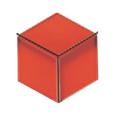 松花堂 7寸六角松花堂用Y仕切朱天黒