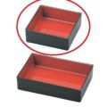 弁当箱 筏弁当用小仕切内朱1ヶ