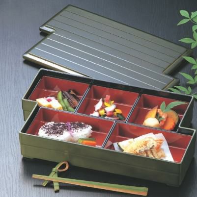 弁当箱 筏弁当用小仕切内朱1ヶ