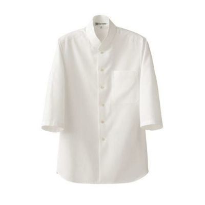 7分袖シャツコート（男女兼用）サイズ：SS～3L カラー：チャコール,ネイビー,ホワイト