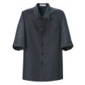 5分袖コート(男女兼用)サイズ：S～3L カラー：ブラウン,ブラック,ホワイト