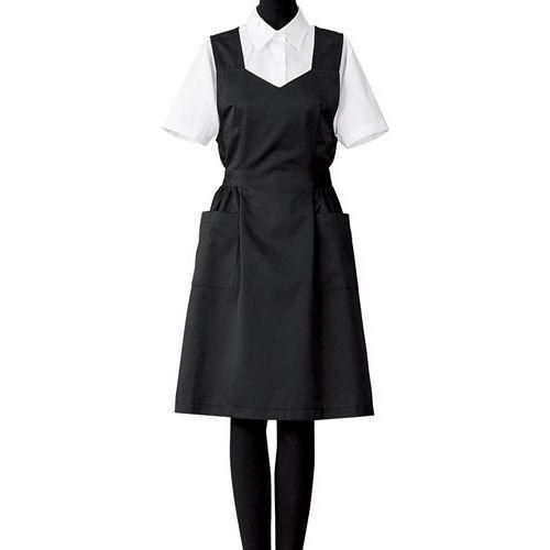 エプロンドレスサイズ：S～3L カラー：ブラック,ベージュ