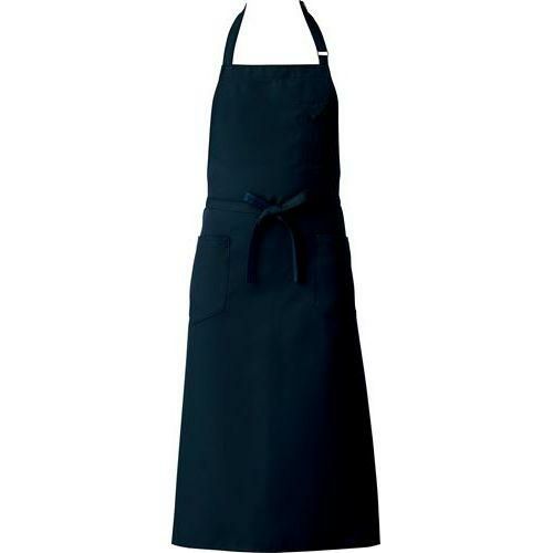 エプロン（男女兼用）サイズ：フリー カラー：ブルー,ネイビー,バーガンディー,アンバー,カーキ,サックス,ブラウン,ライトグレー,チャコールグレー,ブラック