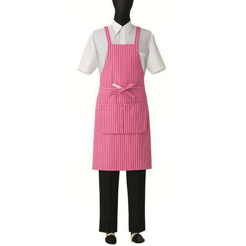 胸当エプロンサイズ：フリー カラー：ホワイト×ネイビー,ホワイト×ピンク,ホワイト×グレー,ホワイト×ブラック