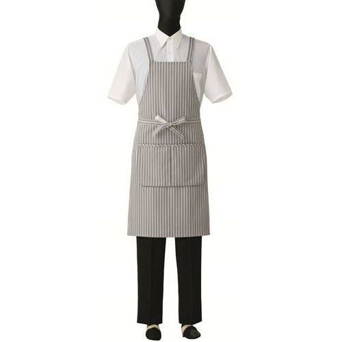 胸当エプロンサイズ：フリー カラー：ホワイト×ネイビー,ホワイト×ピンク,ホワイト×グレー,ホワイト×ブラック