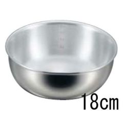 EBM プロシェフ 2PLY IH ヤットコ鍋 (目盛付) 18cm