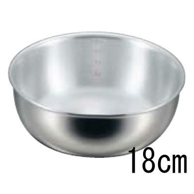 EBM プロシェフ 2PLY IH ヤットコ鍋 (目盛付) 18cm