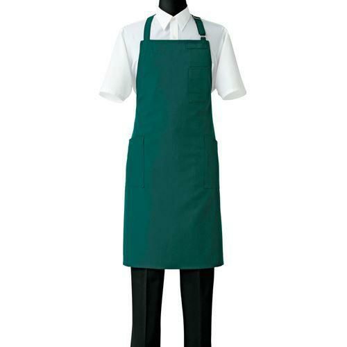 エプロン（男女兼用）サイズ：フリー カラー：ワイン,グリーン,ブラウン,ブラック