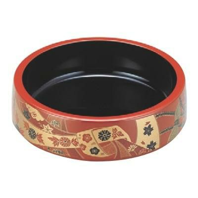 寿司桶 D.X6寸桶朱に結び内黒