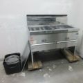 中古】二槽ガスフライヤー マルゼン MGF-C23WK 幅1030×奥行610×高さ800