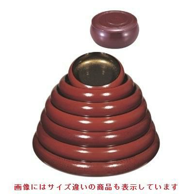 寿司桶 寿冠鉢溜刷毛目内グリーンパール尺2寸