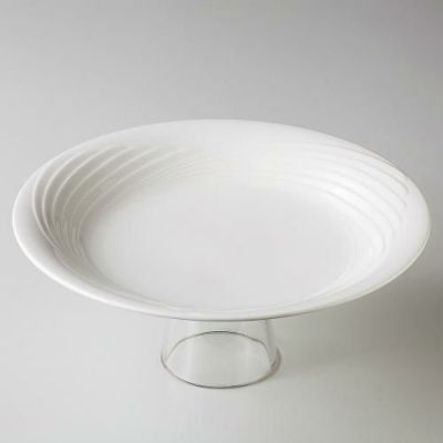 アミューズホワイト 24cmパスタプレート ホワイト