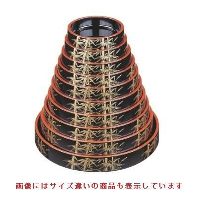 寿司桶 D.X富士型桶溜パール竹9寸 高さ60 直径:280