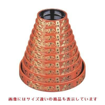 寿司桶 D.X富士型桶朱に結び尺0寸