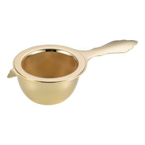 アミ式ティーストレーナー 18-8金メッキ