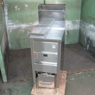 中古】ガスフライヤー タニコー TGFL-3545C 幅350×奥行450×高さ
