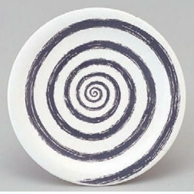 回転寿司皿 寿司皿九頭竜  高さ21 直径:150 (業務用食器)