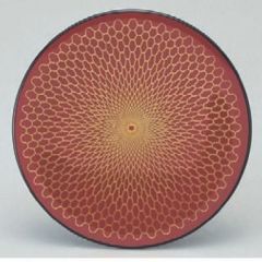 回転寿司皿 寿司皿朱網目/業務用食器